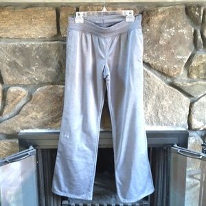 Under Armor grey sweat pants medium